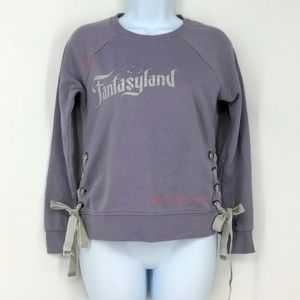 Disney Parks I Don't Live in Fantasyland But Visit Often Sweatshirt Size XS